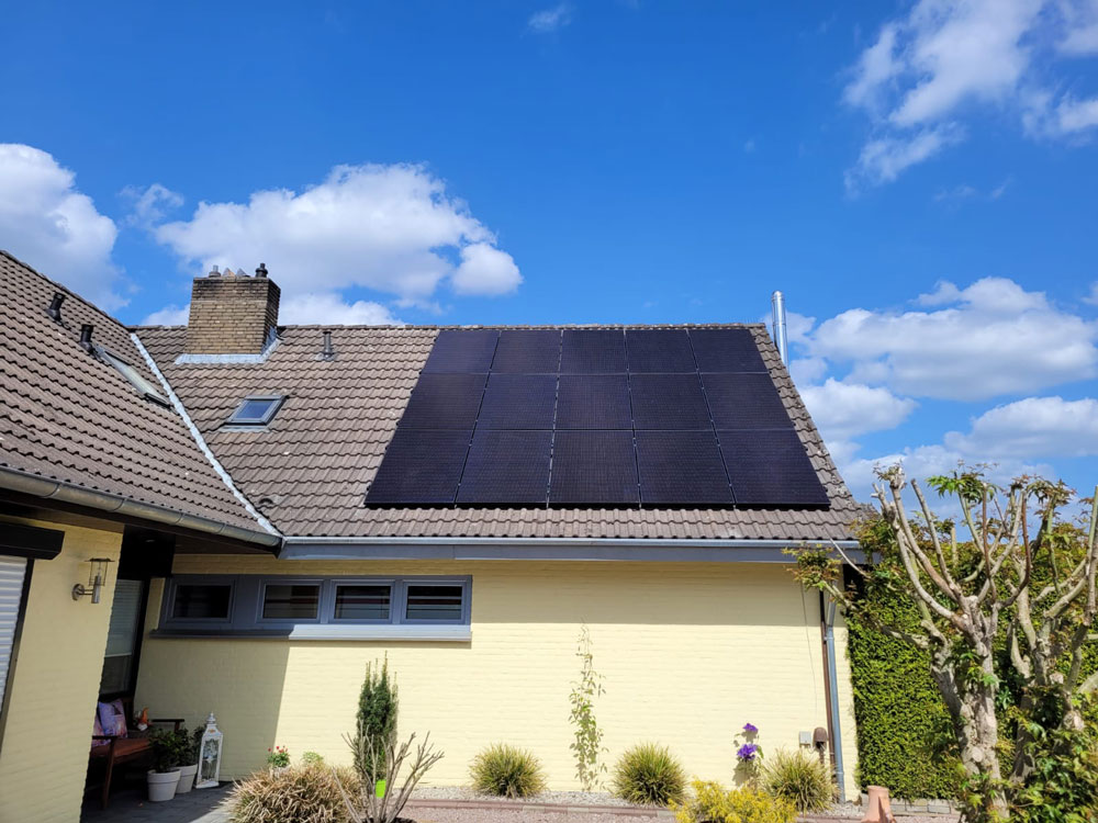 Photovoltaikanlage-Privathaus
